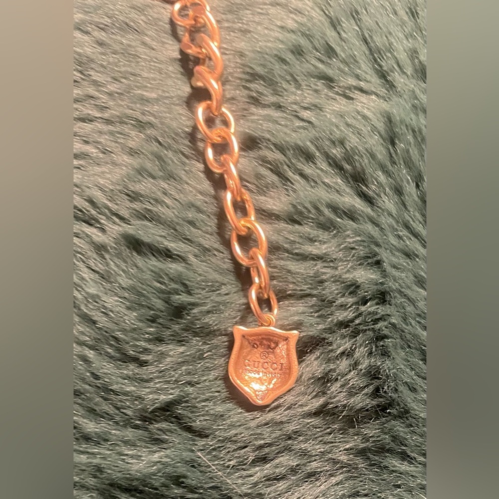 Gucci Gold and Pink Bracelet - Picture 6 of 10